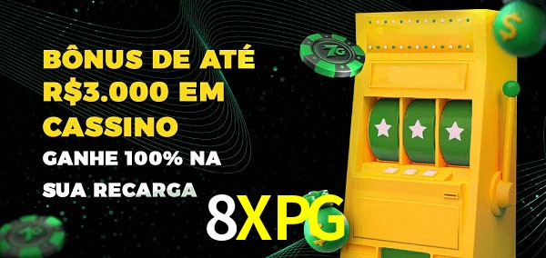 8XPG melhor bônus de depósito