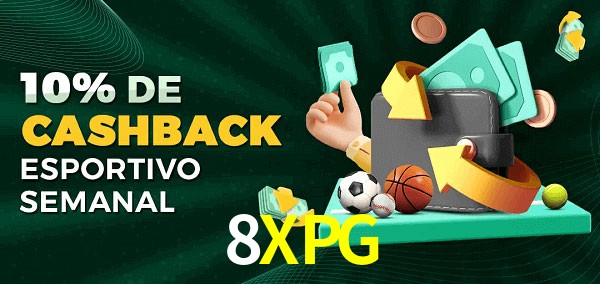 10% de bônus de cashback na 8XPG