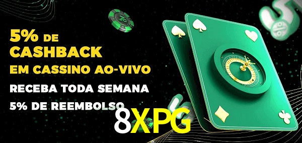 Promoções do cassino ao Vivo 8XPG